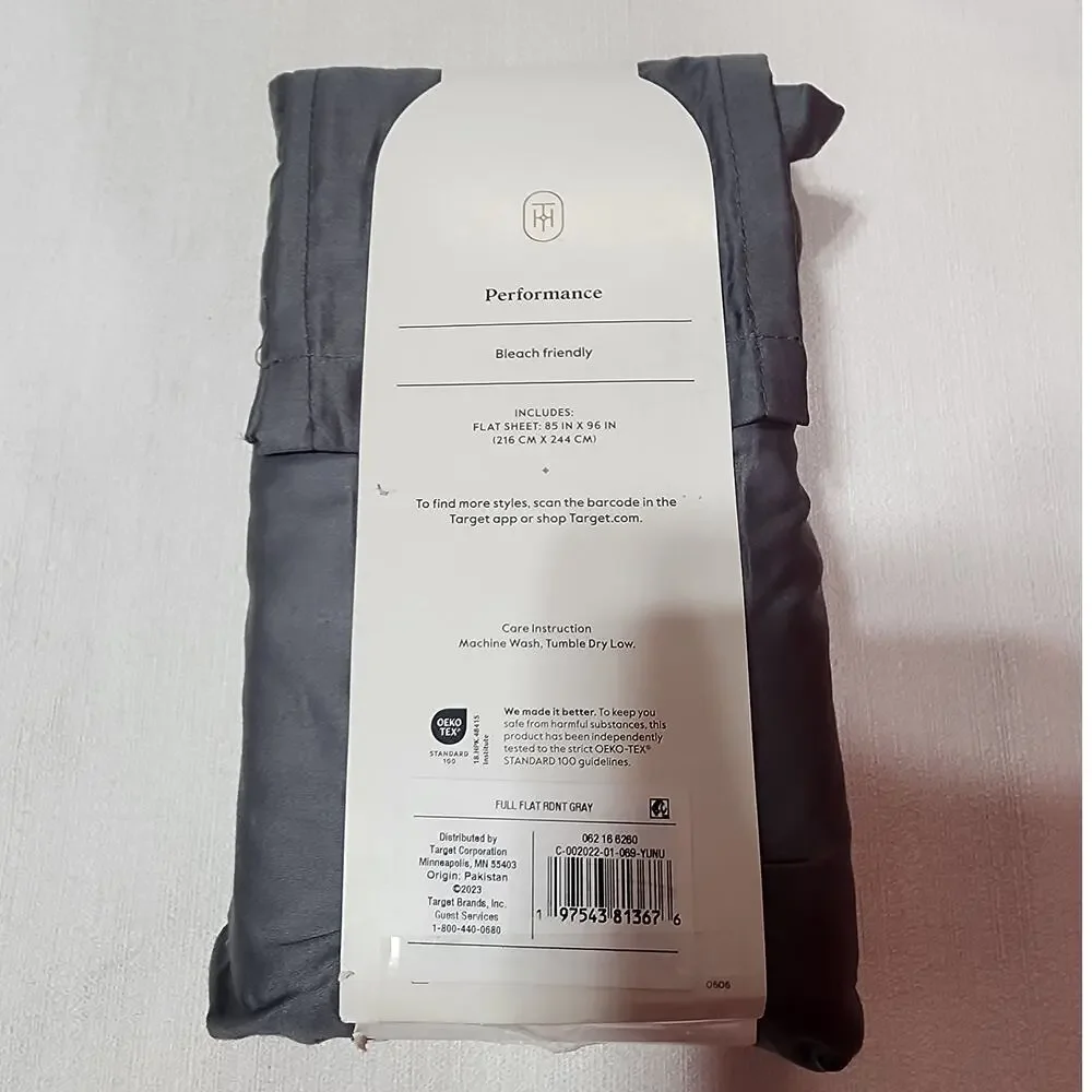 Threshold W85'' x L96'' performance flat sheets